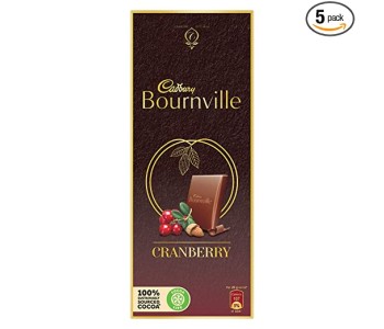 CADBURY BOURNVILLE CRANBERRY 50% DARK CHOCOLATE